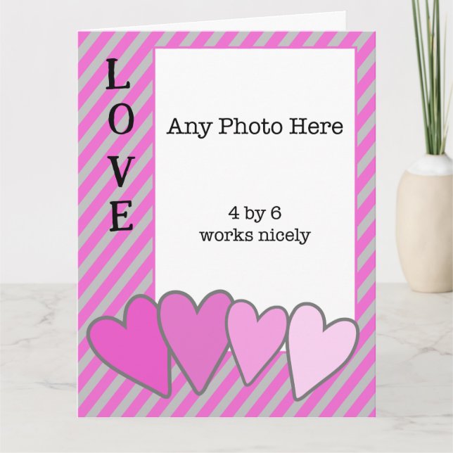 Carte J'aime les Bunches Ya, Daddy Valentine's (Devant)