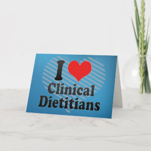 Carte J'aime les diététistes cliniques