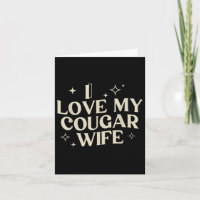J'aime ma femme cougar Je aime ma femme cougar