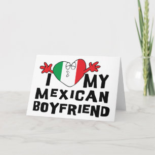 Carte J'aime mon ami mexicain