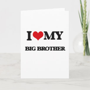 Carte J'aime mon Big Brother