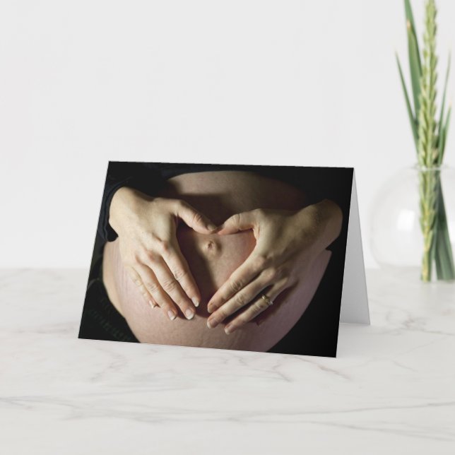 Carte J'Aime Mon Bump (Devant)