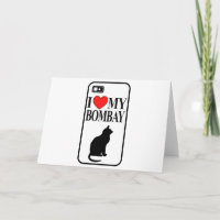 J'Aime Mon Chat Bombay