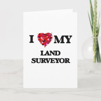 Carte J'aime mon Surveyor