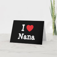 J'aime Nana coeur T-shirt