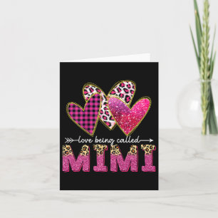 Carte J'aime qu'on m'appelle Mimi Grand-mère Valentine M