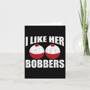 Carte J'aime Ses Bobbers Cadeaux Drôles De Couples De Pê