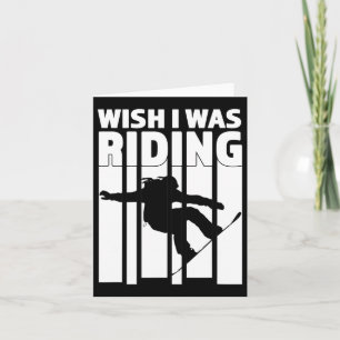 Carte J'Aimerais Faire De L'équitation - Super Cadeau De