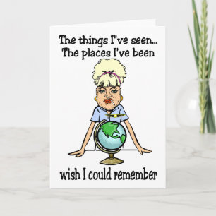 Carte J'aimerais me souvenir