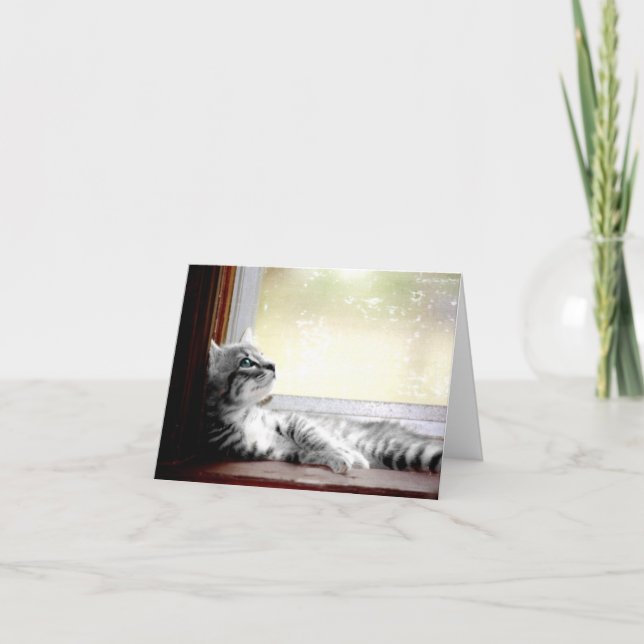 Carte J'aimerais que vous soyez ici (Devant)