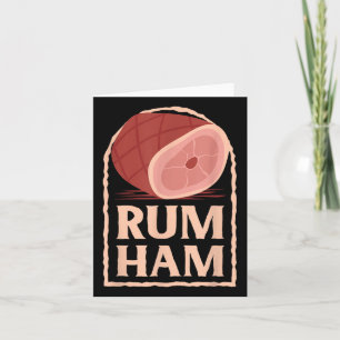 Carte Jambon de rhum T I Funny Bbq S _2