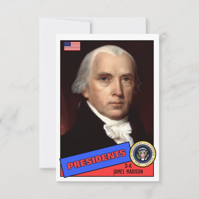 Carte James Madison Baseball (Devant)