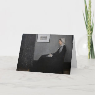 Carte James Whistler - Portrait de la mère de l'artiste