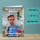 Carte Janitor Funny Anniversaire<br><div class="desc">Vous cherchez la carte parfaite pour votre ami concierge intelligent, et vous voulez leur faire rire ? Ne cherchez plus . A l'extérieur comme à l'intérieur nous avons écrit juste le bon message pour parler au moment ; mais juste en coque il a besoin de quelque chose de personnel, vous pouvez...</div>