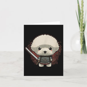 Carte Japonais Samurai Chien Tattoo, Vintage Kawaii Ninj