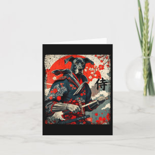 Carte Japonais Samurai Grand Dane Tattoo Kawaii Ukiyo-e