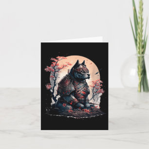 Carte Japonais Samurai Ninja Chien Tatouage Graphique Po