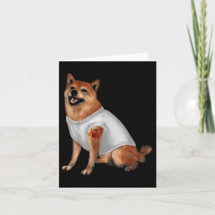 Carte Japonais Shiba Inu Tattoo Amoureux des chiens Prop