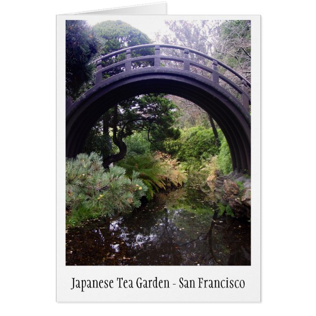 Carte japonaise Tea Garden (Devant)
