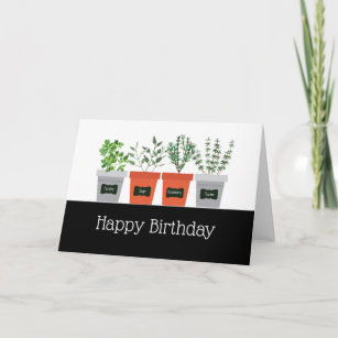 Cartes D Jardinier Jardin D Anniversaire Zazzle Fr