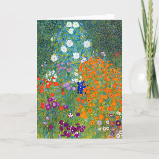 Carte Jardin d'agrément, Gustav Klimt