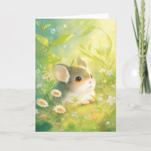 Carte Jardin de chinchilla Merveilleux