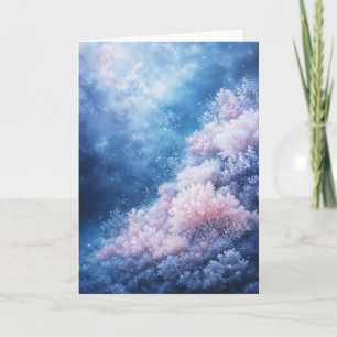 Carte Jardin de corail au crépuscule de l'océan