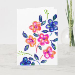 Carte Jardin de fleurs