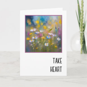 Carte Jardin de fleurs sauvages de sympathie