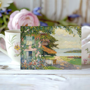 Carte Jardin de printemps à Starnberg   Edward Cucuel