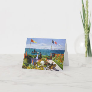 Carte Jardin de Sainte-Adresse, 1867 Claude Monet