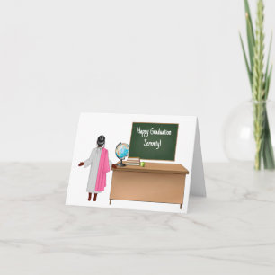 Carte Jardin d'enfants afro-américain personnalisé