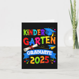 Carte Jardin D'Enfants Diplômé Cl De 2025 Graduation Gar