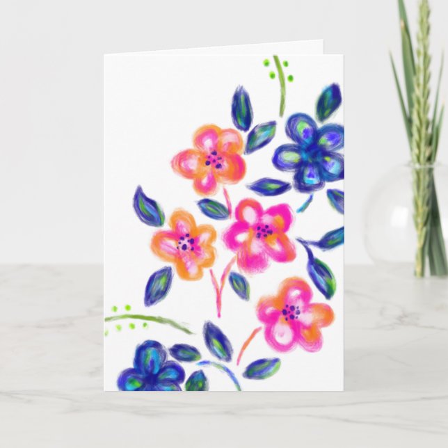 Carte Jardin fleuri (Devant)