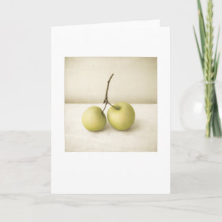 Carte Jardin Golden Apples Encore Vide Salutation