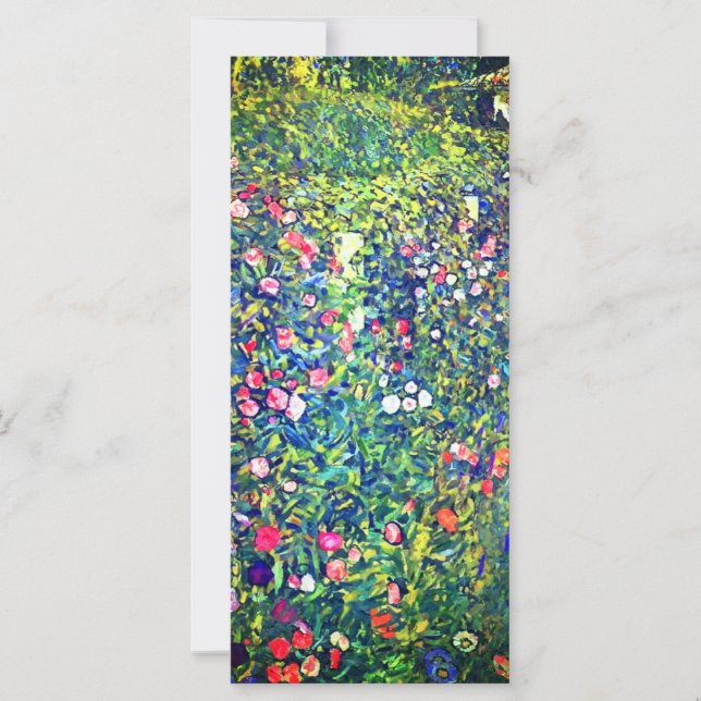 Carte Jardin italienne Gustav Klimt (Devant)