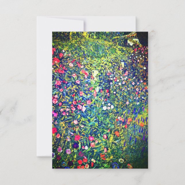 Carte Jardin italienne Gustav Klimt (Devant)
