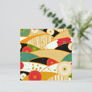 Carte Jardin magique Abstrait