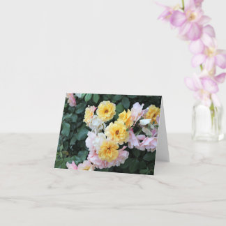Carte Jardin rose