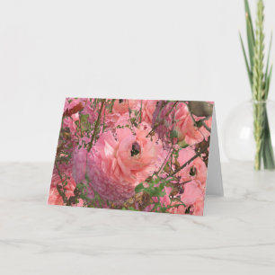 Carte Jardin rose