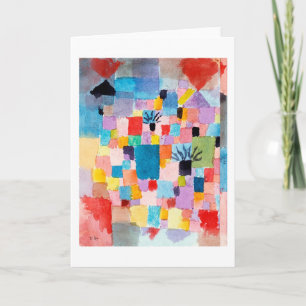 Carte Jardin tunisien, Klee