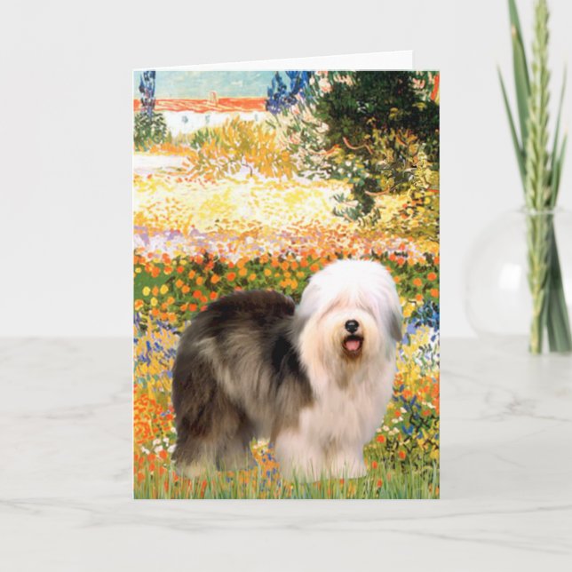 Carte Jardin (VGogh) - Old English 12 (Devant)