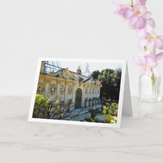 Carte Jardins de la Villa Borghese, Rome, Italie