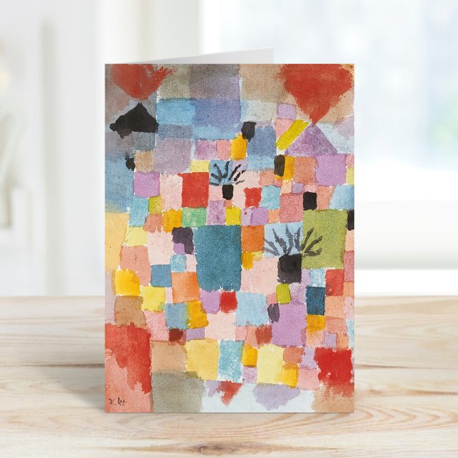 Carte Jardins du Sud | Paul Klee (Créateur téléchargé)
