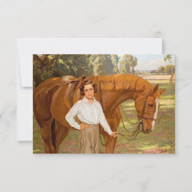 Carte Jasmine le Cheval (par Algernon Talmage) (Devant)