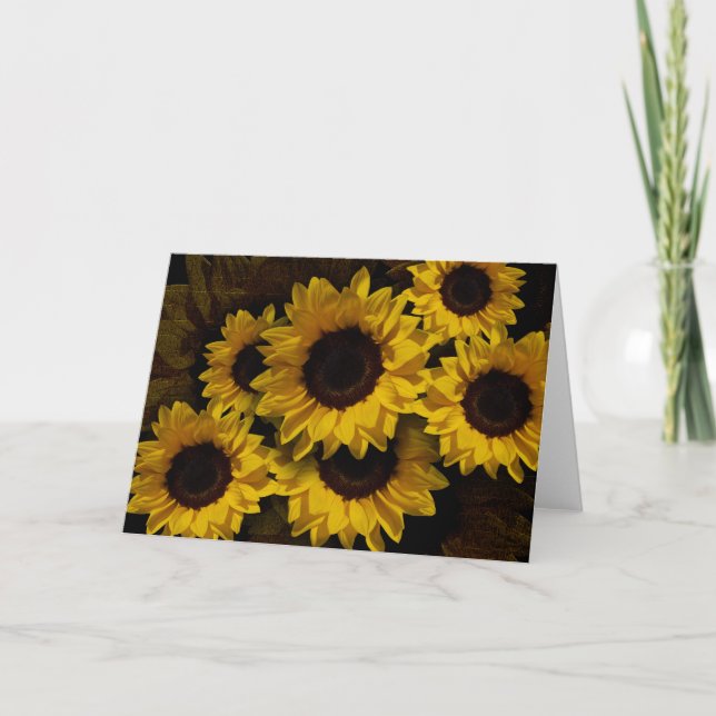 Carte Jaune ensoleillé (Devant)