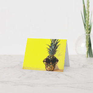 Carte Jaune Joyeuses Fêtes