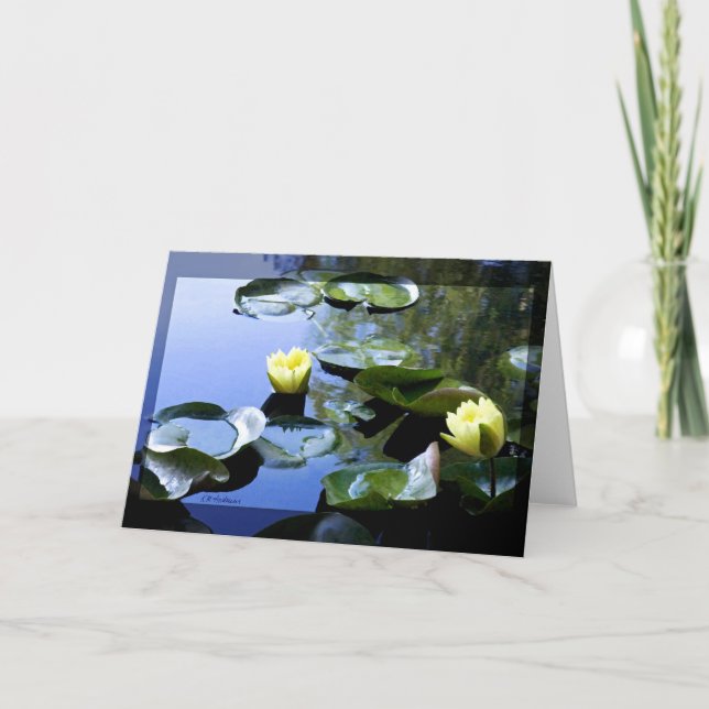 Carte Jaune nénuphar (Devant)