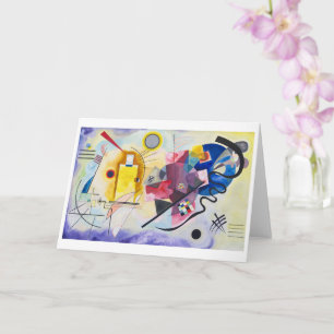 Carte Jaune-Rouge-Bleu   Kandinsky  