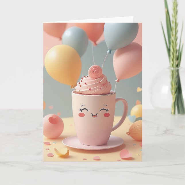 Carte Java Joy Anniversaire (Devant)